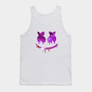 Marshmello space painted Tank Top